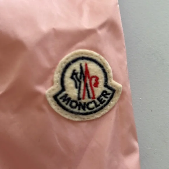 Children’s reversible Moncler lightweight jacket size 8 Y - runs small!